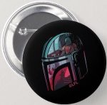 Star Wars Button Of The Mandalorian