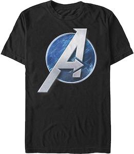 Blue Avengers Logo T-Shirt