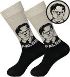The Office Dwight False Socks