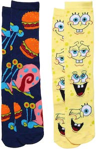 Gary And Spongebob Socks