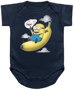 Minion Banana Cowboy Bodysuit