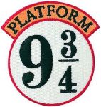 Harry Potter Platform 9 3/4 Clothing Patch
