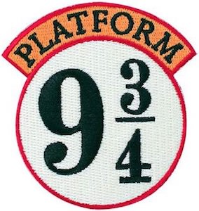 Platform 9 3/4 Clothing Patch