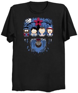 Stranger Things Meets South Park T-Shirt