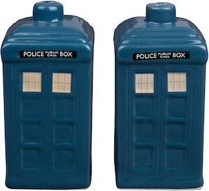 Doctor Who Salt And Pepper Set Of The Tardis