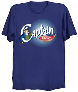 Captain Yarrrr! T-Shirt