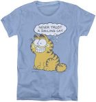 Garfield Never Trust A Smiling Cat T-Shirt
