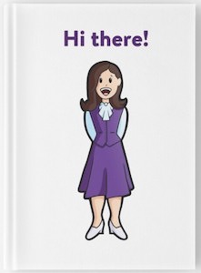 The Good Place Janet Hi There Journal