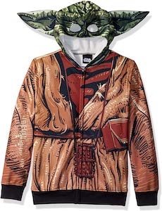 Yoda Costume Hoodie For Kids