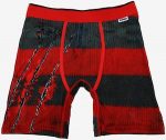A Nightmare On Elm Street Striped Boxers