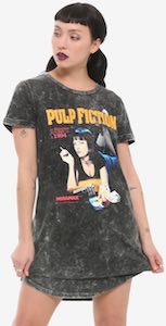 Pulp FIction T-Shirt Dress