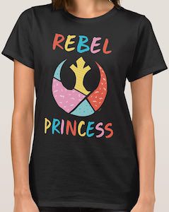Star Wars Women's Rebel Princess T-Shirt