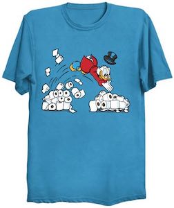 Scrooge McDuck Toilet Paper T-Shirt
