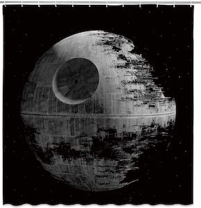 Star Wars Death Star Shower Curtain