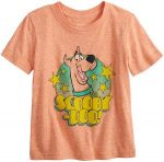Kids Orange Scooby-Doo T-Shirt