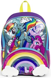 Sparkly My Little Pony Backpack