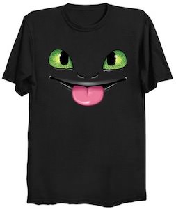 How to train your dragon Toothless The Dragon Sticking His Tongue Out T-Shirt