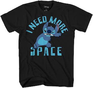 Stitch I Need More Space T-Shirt