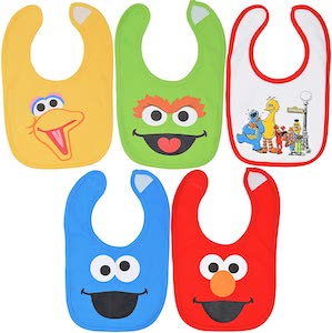 Sesame Street Bib Set