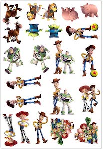 Toy Story Temporary Tattoos