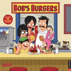 2021 Bob's Burgers Wall Calendar