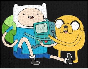 Finn, Jake, And BMO Puzzle