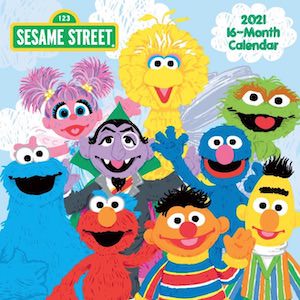 2021 Sesame Street Wall Calendar