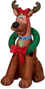 Reindeer Scooby-Doo Christmas Inflatable