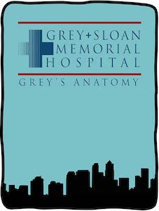 Grey Sloan Memorial Hospital Blanket