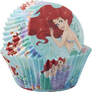 Disney Ariel The Little Mermaid Baking Cups