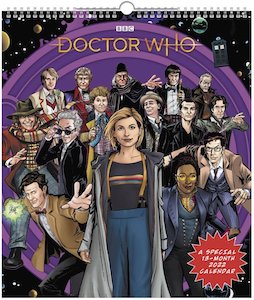 2022 Doctor Who Comic Poster Calendar