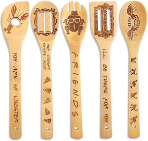 Friends Wooden Cooking Spoons