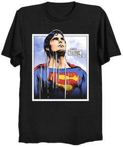 Superman Looking At The Sky T-Shirt