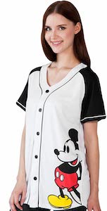 Disney Women's Mickey Mouse 28 Jersey Shirt
